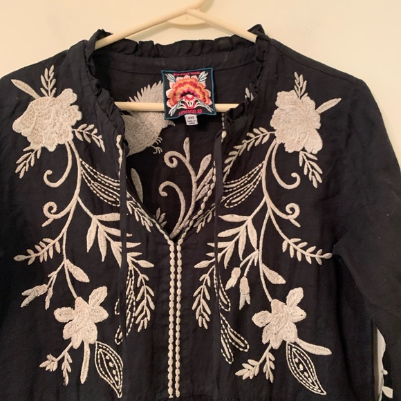 Johnny Was long sleeve dress size xxs - Picture 2 of 6